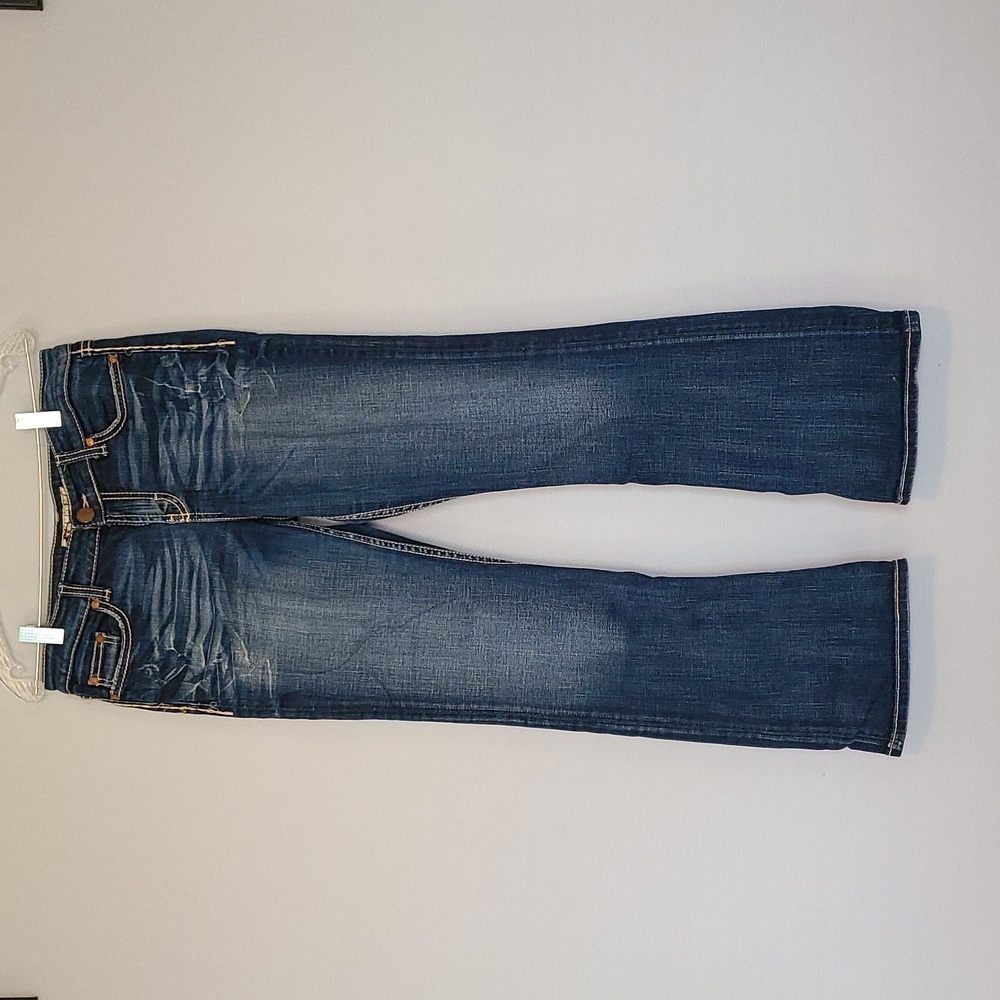 BKE Buckle Kate Stretch Bootcut Women's Blue Denim Jeans 29x31